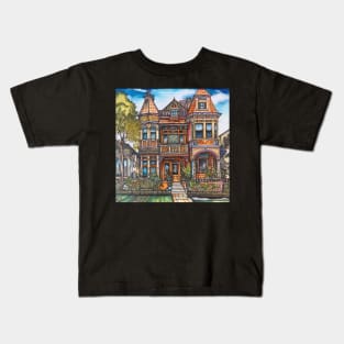 Baton Rouge city drawing Kids T-Shirt